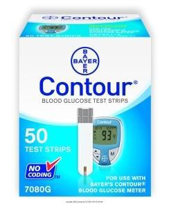 Bayer contour usb meter teststrip 50st