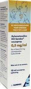 Xylometazoline 0.5mg/ml spray