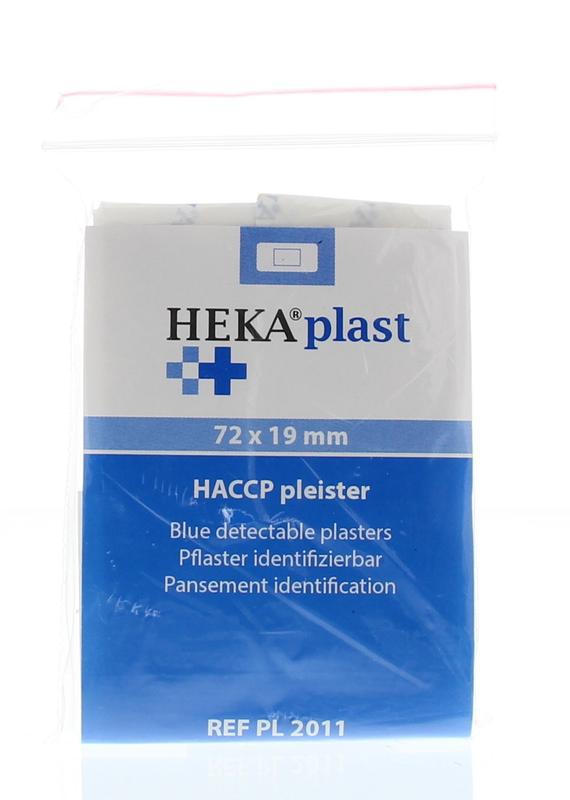 HACCP pleisters blauw 72 x 19mm
