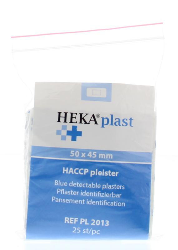 HACCP pleisters blauw 50 x 45mm