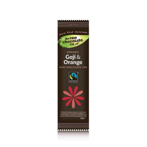chocoladereep goij orange raw 22g