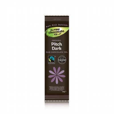 Mattisson chocoladereep pitch dark raw 22g