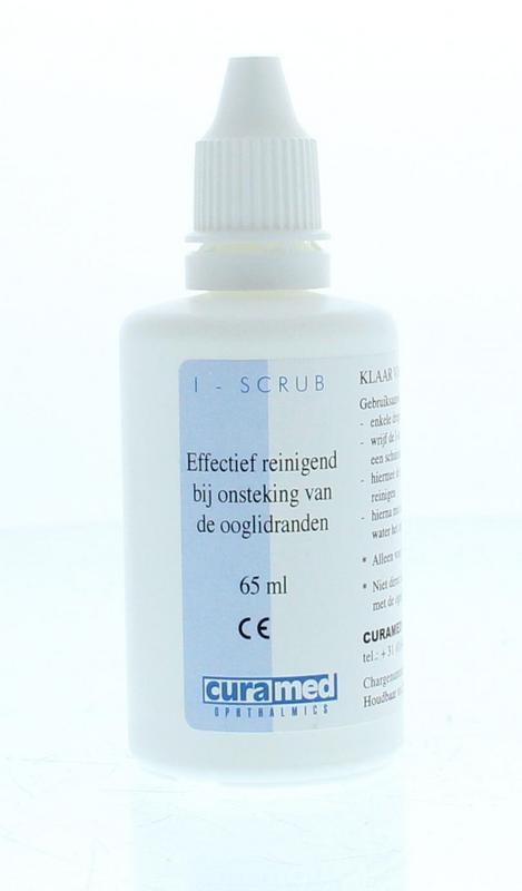 Scrub ooglidrand verzorging