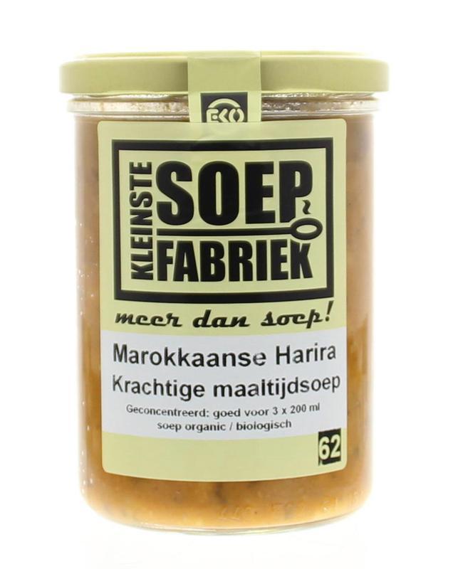 Marokkaanse harira krachtige maaltijdsoep bio