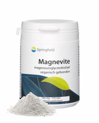 Springfield Magnevite magnesium glycerofosfaat 100 mg