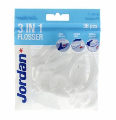 Jordan Flosser 3-in-1 36stuks+14 stuks gratis