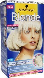 Blonde haarverf platinum blond L101