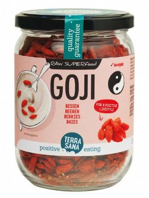 Terrasana Raw goji bessen in glas bio