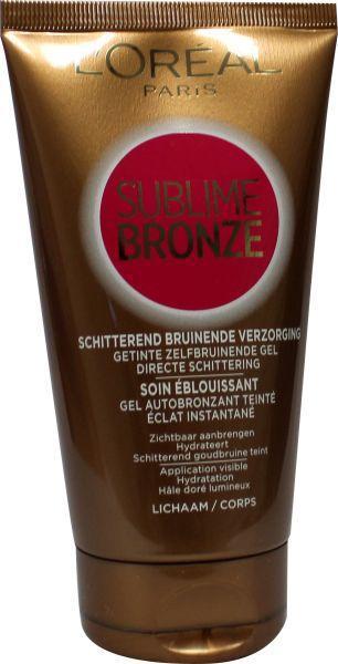 sublime bronze gel tube - 150ml