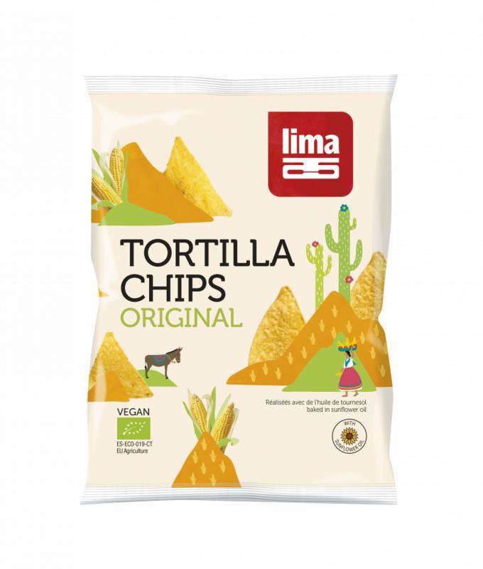 Tortilla chips original bio