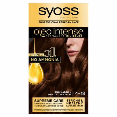 Syoss Color Oleo Intense 4-18 mokkabruin haarverf