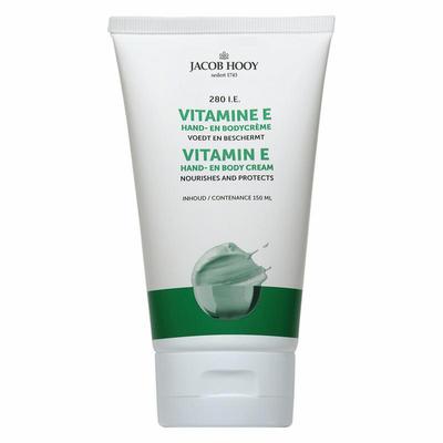 Jacob Hooy Vitamine E hand en bodycreme tube