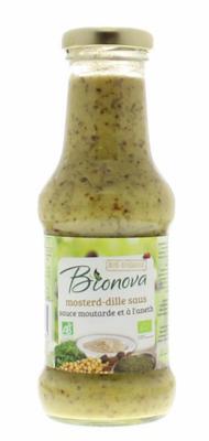 Bionova mosterd dille saus 250 ml