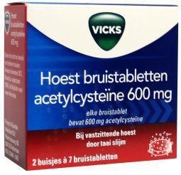 Vicks acetylcysteine 600mg br- 14st