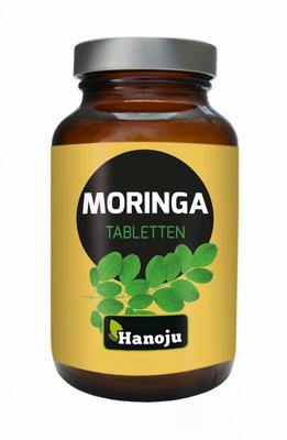Hanoju Moringa oleifera heelblad 500mg