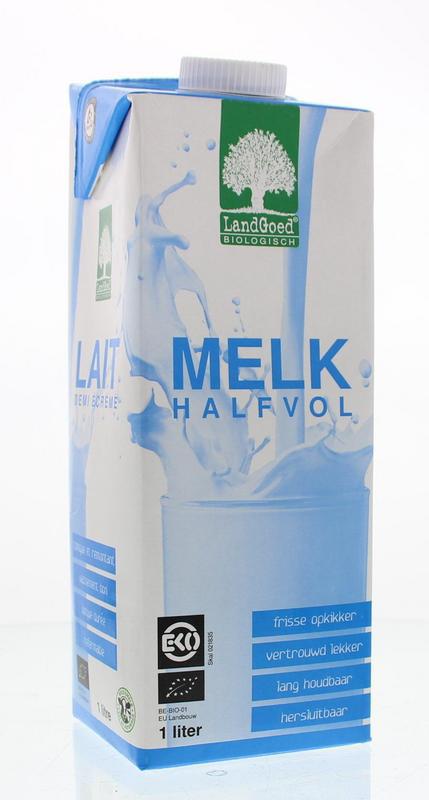 Halfvolle melk bio