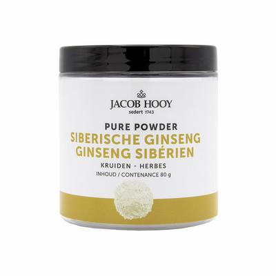 Jacob Hooy Pure Powder Siberische ginseng