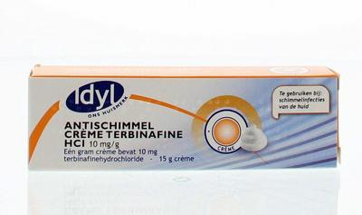 Idyl Antischimmelcreme terbinafine HCl 10mg/g