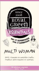 Royal Green Royal Green Multi Woman - 120 tabletten Royal Green Royal Green Multi Woman - 120 tabletten