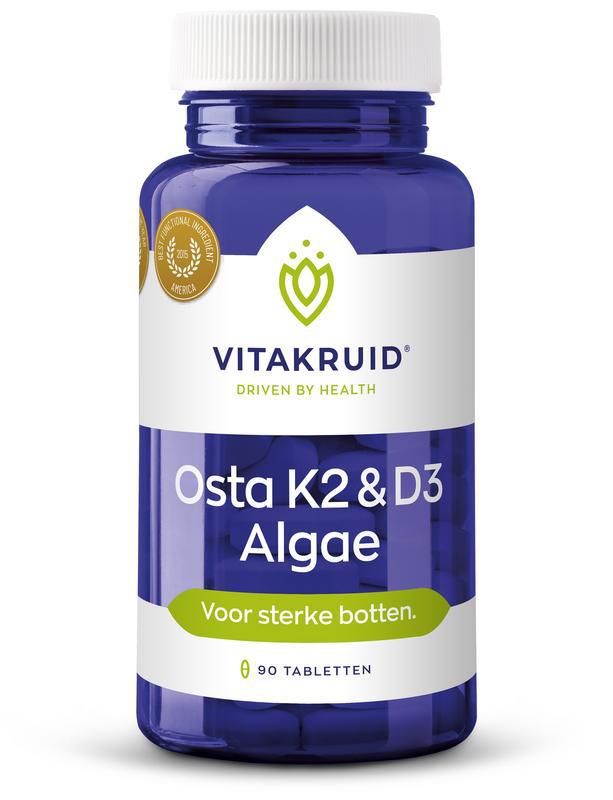 Vitakruid Osta K2 & D3 Algae met Calcium & Magnesium