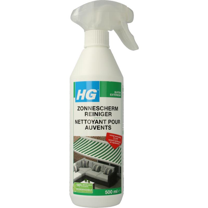 Zonnescherm reiniger