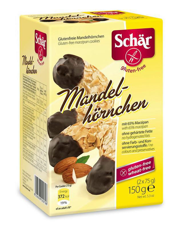 mandelhornchen (marsepein) 150 gram