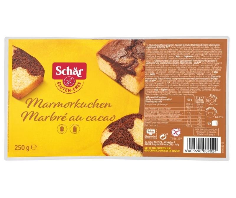 Marmorkuchen marmercake glutenvrij