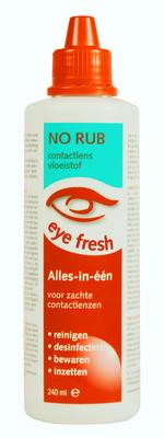 Eyefresh No rub alles-in-1 vloeistof zachte lenzen