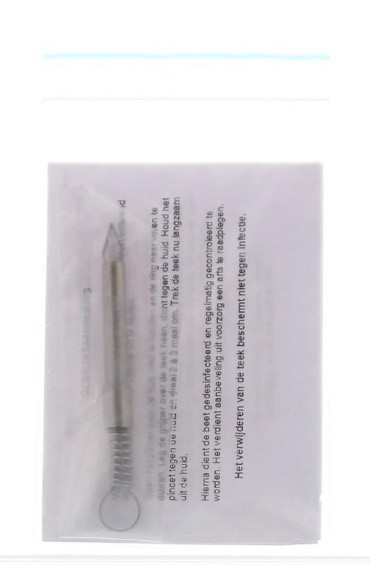 Tekenpincet/tang metaal