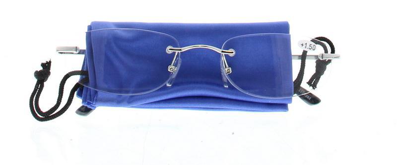 Leesbril universeel randloos +1.50