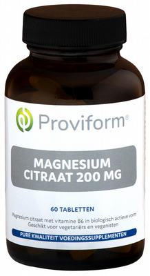 Proviform Magnesium citraat 200 mg & B6 Proviform Magnesium citraat 200 mg & B6