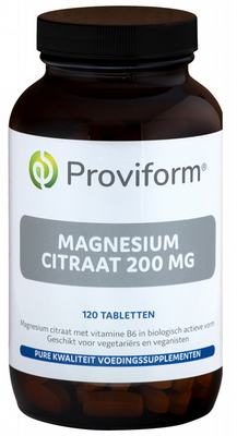 Proviform Magnesium citraat 200 mg & B6 Proviform Magnesium citraat 200 mg & B6