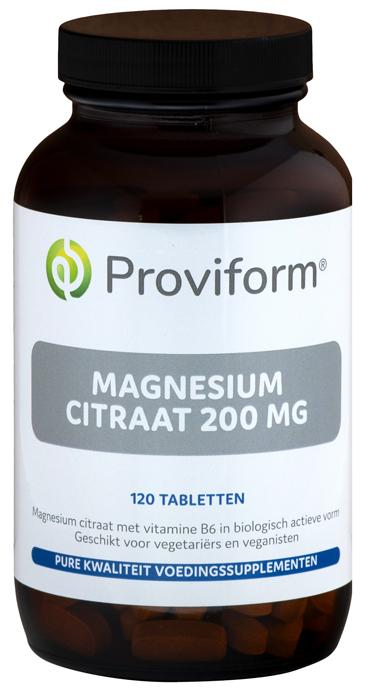 Magnesium citraat 200 mg & B6