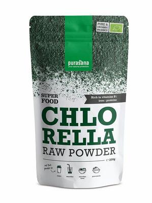 Purasana Chlorella poeder vegan bio