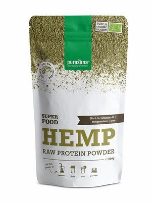 Purasana Hennep proteine poeder vegan bio Purasana Hennep proteine poeder vegan bio