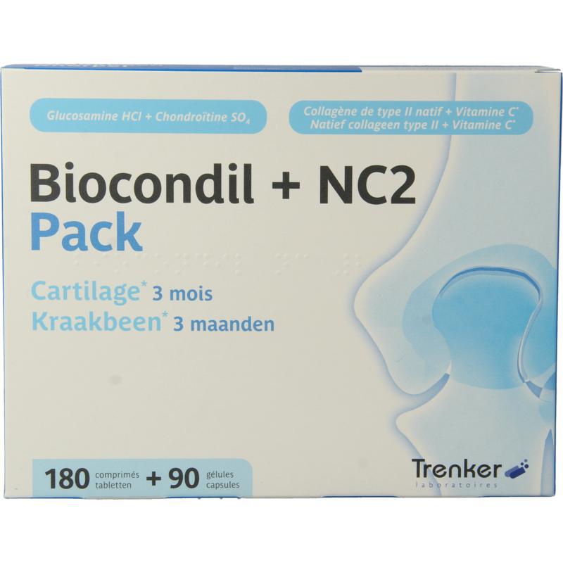 Biocondil 180 tabs + NC2 90 caps pack