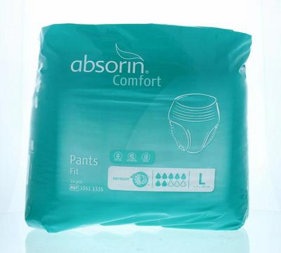 Absorin Comfort pants fit maat L tot 145cm