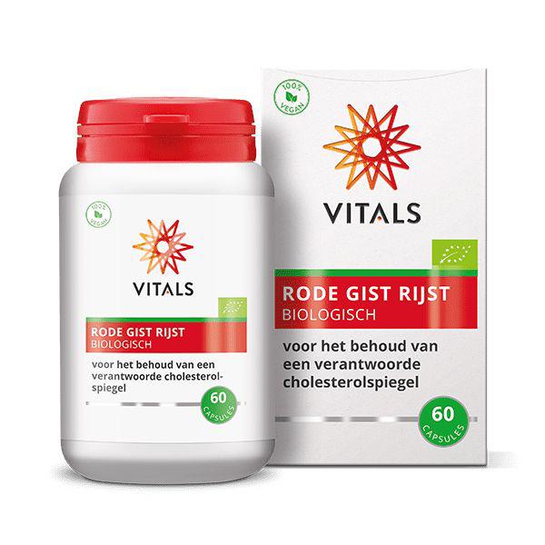 Vitals Rode gist rijst extra sterk bio