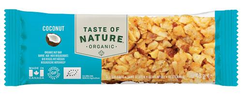 Coconut granenrepen bio