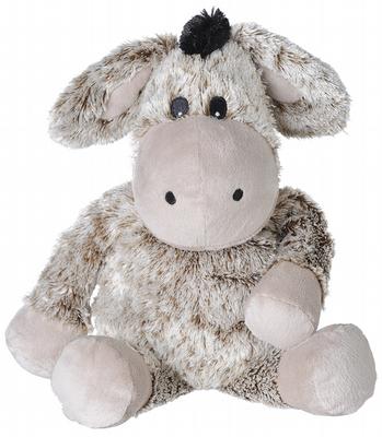 Warmies Ezel gemeleerd bruin