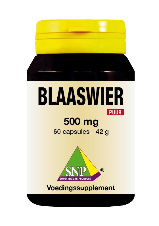 Blaaswier 500mg puur en 250mcg jodium