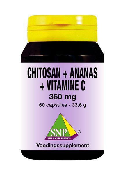 Chitosan ananas vitamine C 360mg