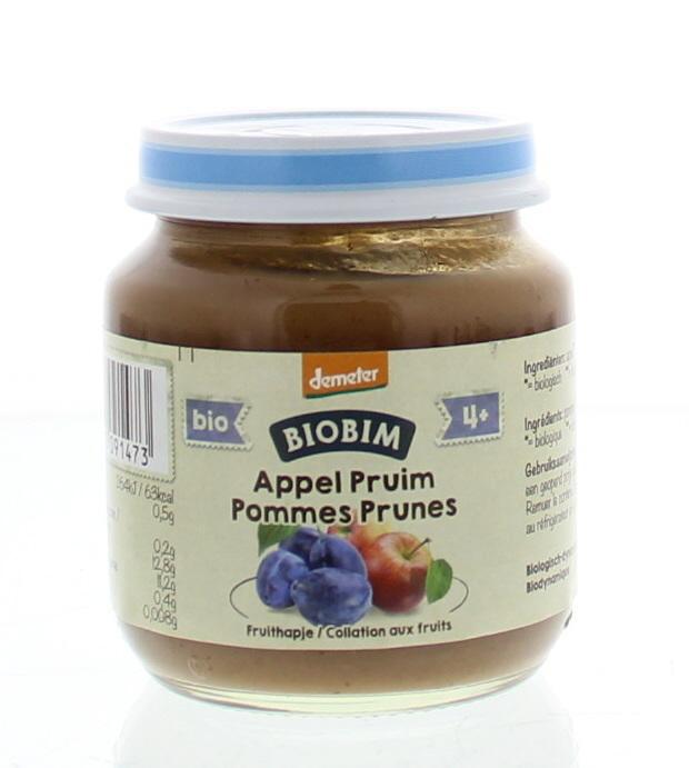 Appel pruim 4 maanden demeter 125g