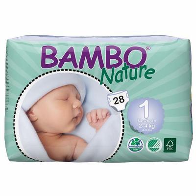 BAMBO NATURE Babyluier mini 1 2-4 kg