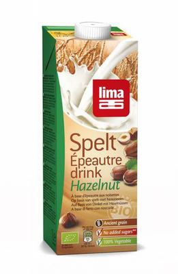 Lima speltdrink hazelnoot bio- 1lt