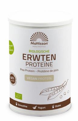 Mattisson Erwten proteine gefermenteerd bio Mattisson Erwten proteine gefermenteerd bio