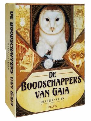 Deltas Boodschappers van Gaia boek en orakelkaarten