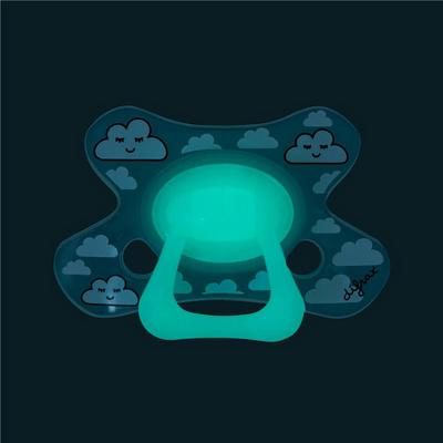 Difrax Fopspeen dental 6+ maanden glow in the dark