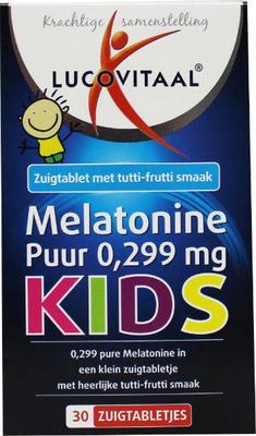 Lucovitaal Melatonine kids puur 0.299 mg