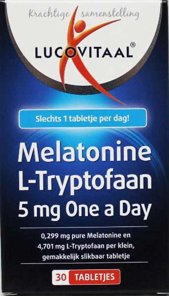 Melatonine L-tryptofaan 5mg